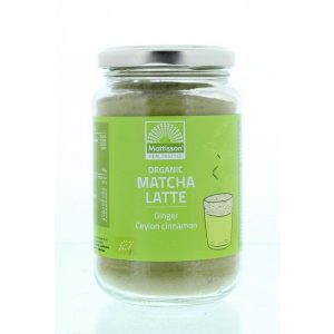 Mattisson Latte matcha gember Ceylon kaneel bio