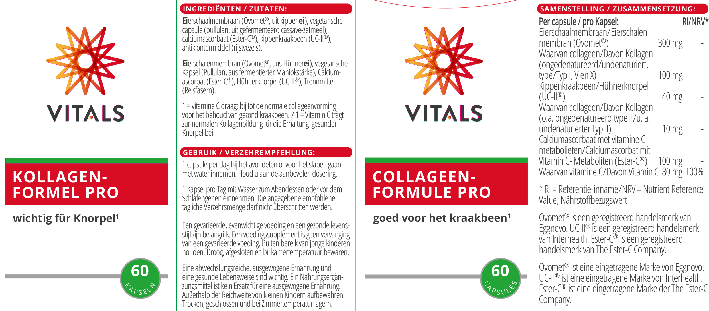 Collageenformule Pro Vitals