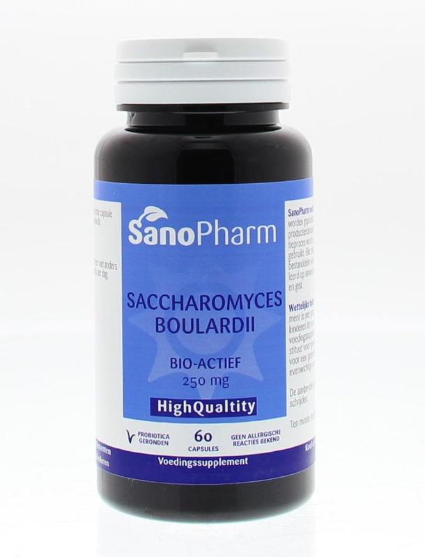 Saccharomyces boulardii Sanopharm 60cap
