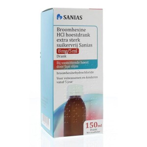 Sanias Broomhexine hoestdr xtr sterk 150ml