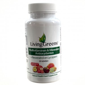 Livinggreens Multi vitaminen & mineralen antioxidant2