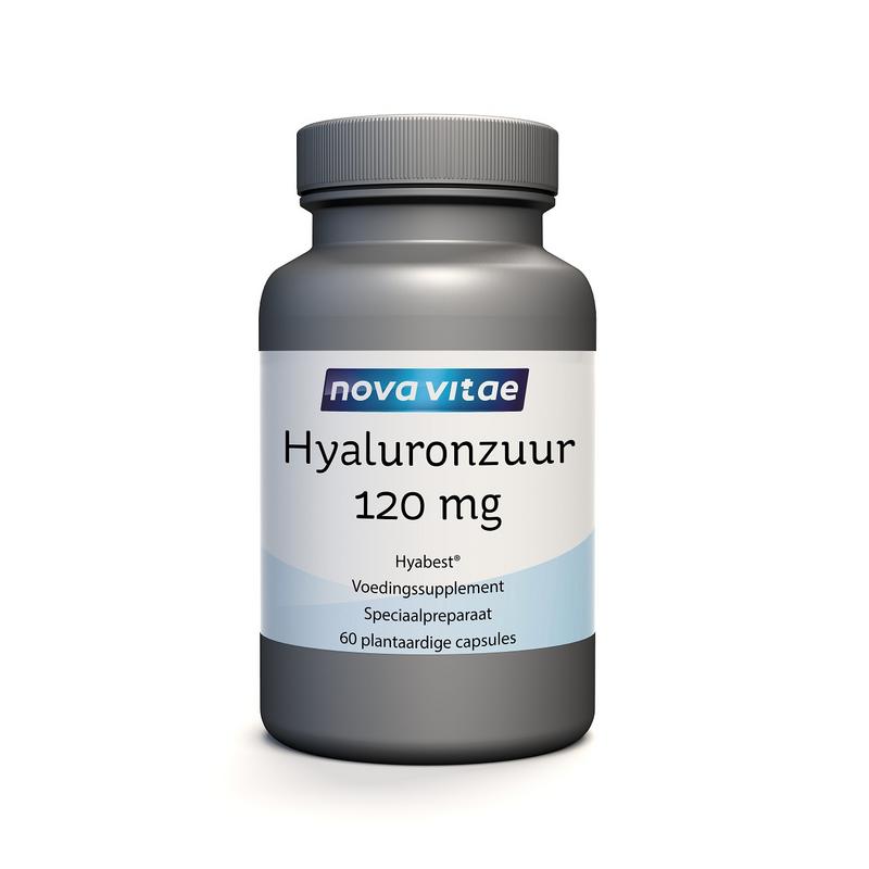 Hyaluronzuur 120mg Nova Vitea Nova Vitea 60vcap