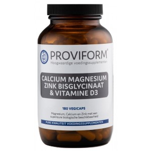 Calcium magnesium zink bisglycinaat & D3