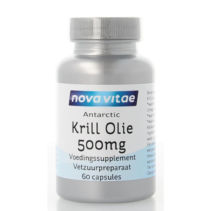 Antarctic krill olie 500 mg Nova Vitae 60cap