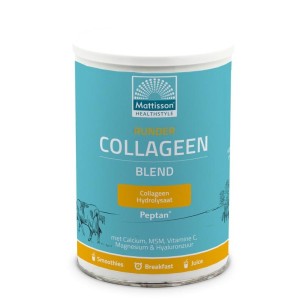 Runder collageen poeder blend Peptan