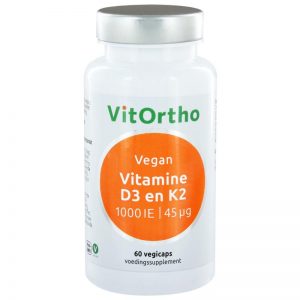Vit d3 1000ie k2 45mcg vto@ Vitortho 60vc