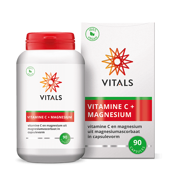 Vitals Vitamine C pot en doosje