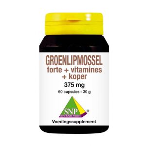 Groenlipmossel forte+vita+koper SNP 60cap