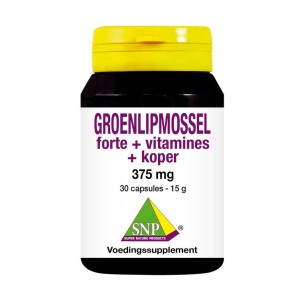 SNP Groenlipmossel forte+vitamines+koper