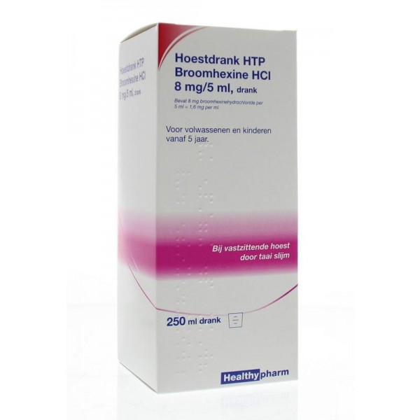 Broomhexine hoestdrank 8mg Healthy Pharm2