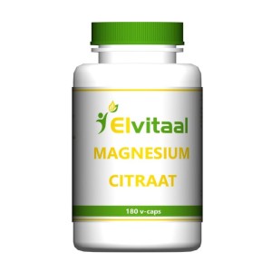 Magnesium citraat Elvitaal 180vc