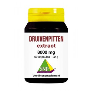 Druivenpitten zaad extract 8000 mg SNP 60ca