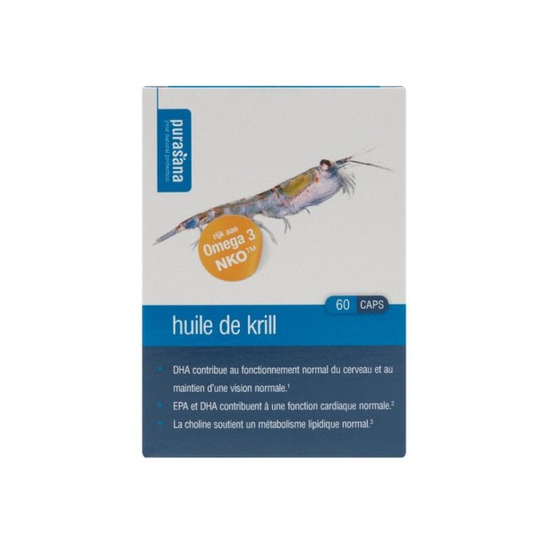 Krill oil 500 mg Purasana 60ca