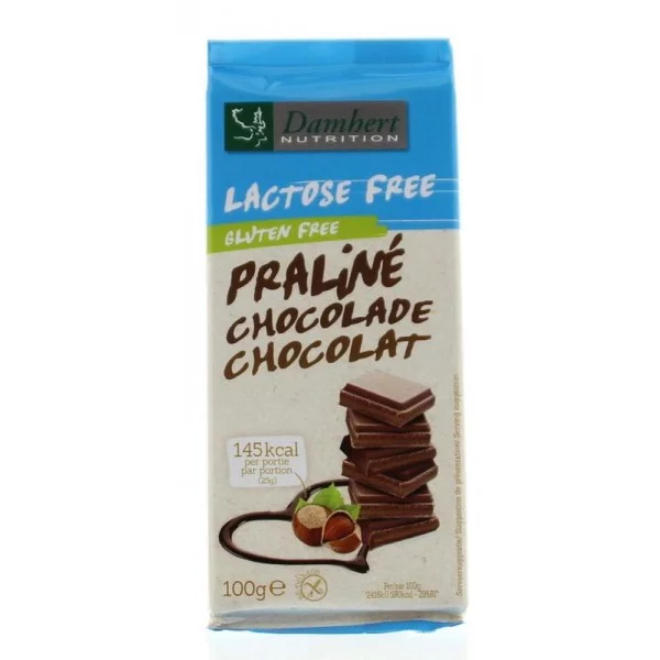 Chocoladetablet praline Damhert 100g