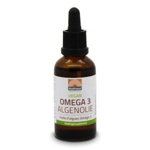 Vegan omega 3 algenolie druppels Mattisson 30ml