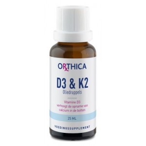 D3 & k2 oliedruppels Orthica