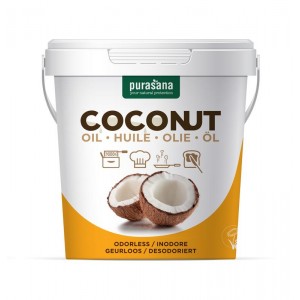 bio kokosnootolie ontgeurd pu Purasana 500mll