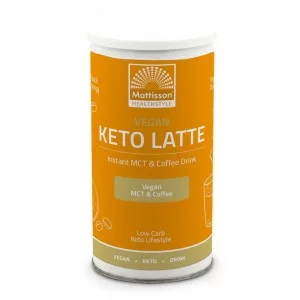 Vegan keto latte instant MCT & coffee drink Mattisson 200g