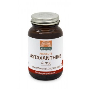 Absolute astaxanthine 4 mg Mattisson 60vc
