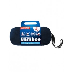 Bamboe panda kussentje (blauw) Lucovitaal 1st