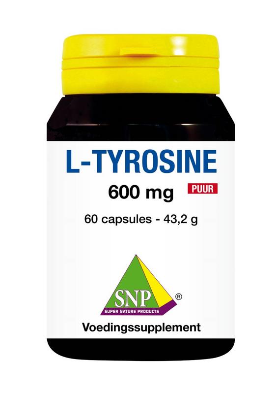 L-Tyrosine 600MG Puur SNP 60ca