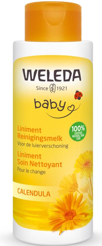 Calendula liniment reinigingsmelk Weleda 400ml