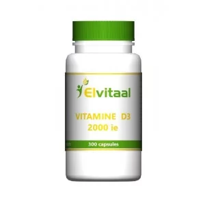 Vitamine D3 2000 IE Elvitaal 300ca