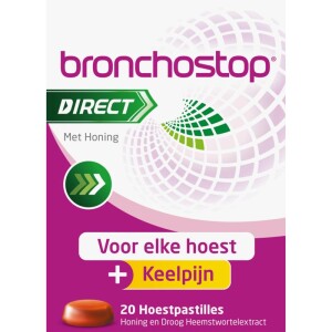 Bronchostop Direct hoestpastilles