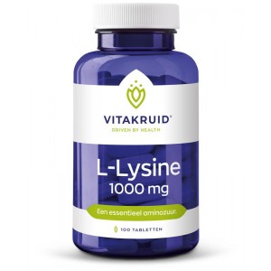 L-Lysine 1000mg Vitakruid