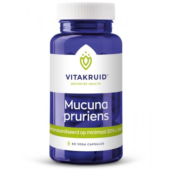 Mucuna pruriens 500mg (min20% L-Dopa) Vitakruid