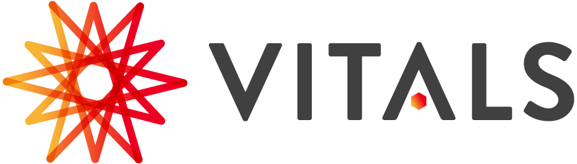 Vitals logo Vitals Merken logo