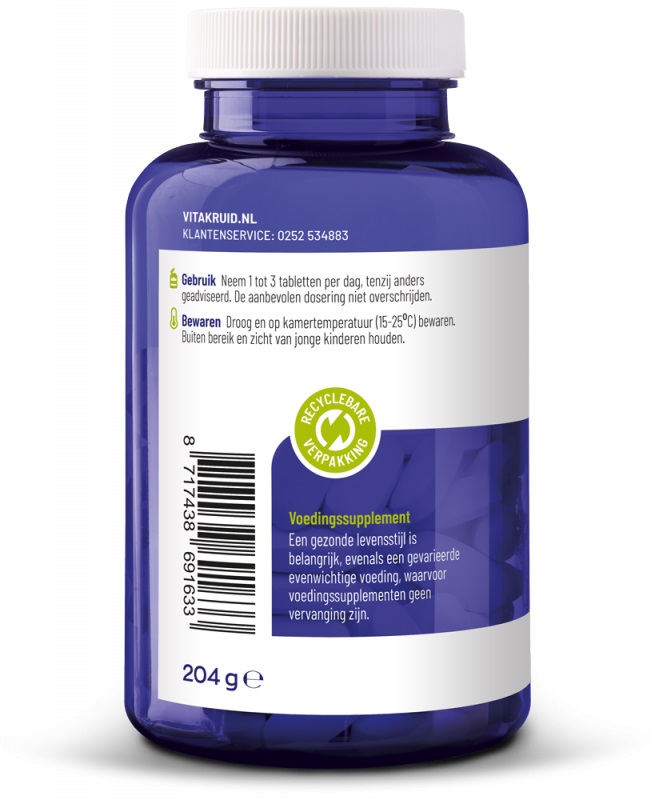 Vitakruid Magnesium 200 Citraat Vitakruid Magnesium 200 Citraat