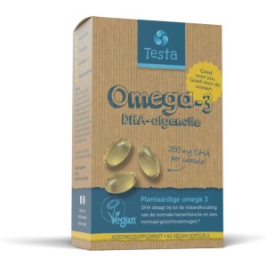 Testa Omega 3 algenolie DHA 250 mg