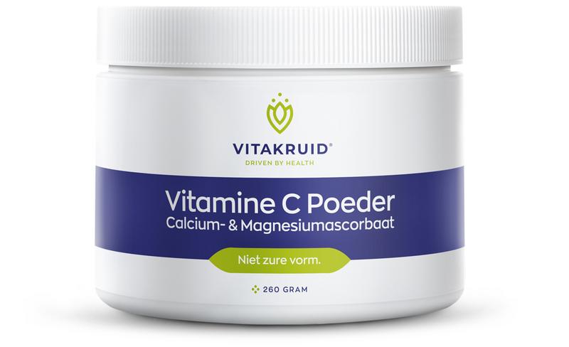 vitamine c poeder vitakruid 260g