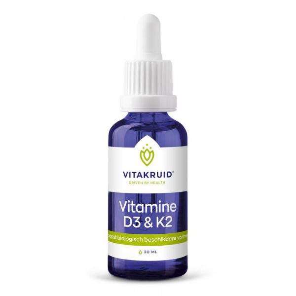 vitamine d3 & K2 vitakruid 30ml