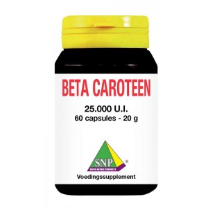Beta caroteen 25000 IU SNP