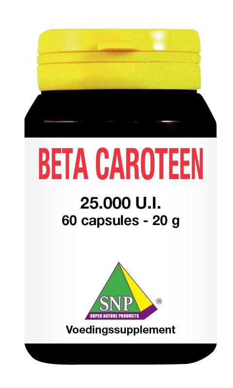 Beta caroteen 25000 IU SNP