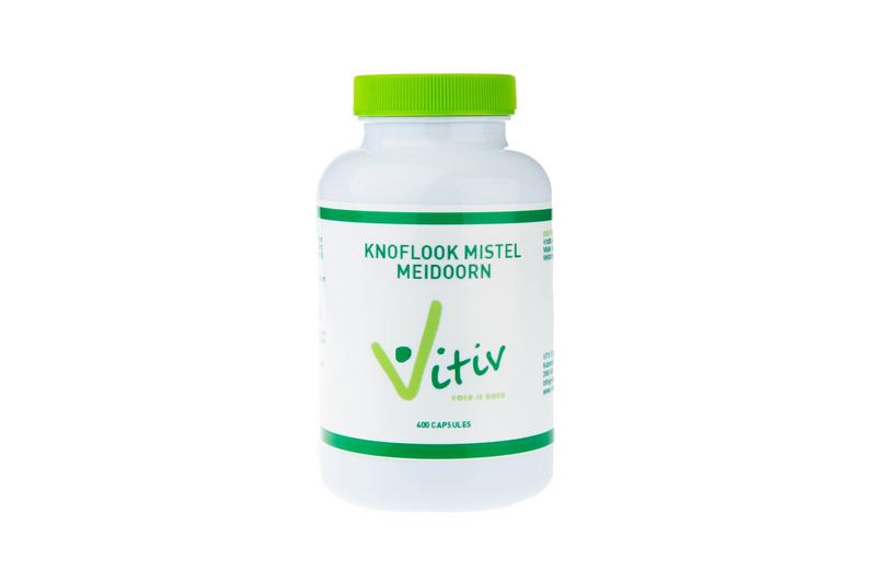 Vitiv Knoflook mistel meidoorn 400ca