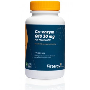Co-enzym Q10 30 mg met Vitamine B12 Fittergy 60ca