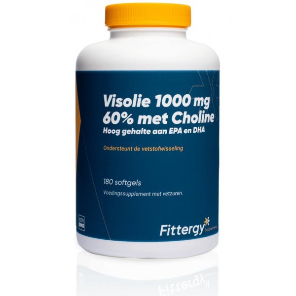 Visolie 1000 mg 60% met choline Fittergy 180sft