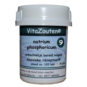 Natrium phosphoricum VitaZout Nr. 09 Vitazouten 120tb