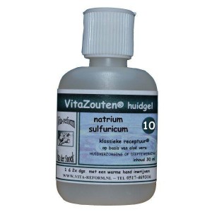 Natrium sulfuricum huidgel Nr. 10 Vitazouten 30ml
