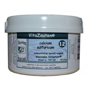 Calcium sulfuricum VitaZout Nr. 12 Vitazouten 720tb