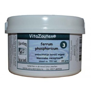 Ferrum phosphoricum VitaZout Nr. 03 Vitazouten 720tb