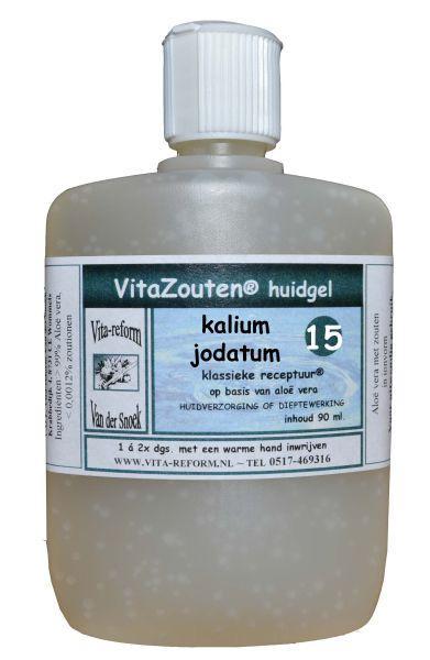Kalium jodatum huidgel Nr. 15 Vitazouten 90ml