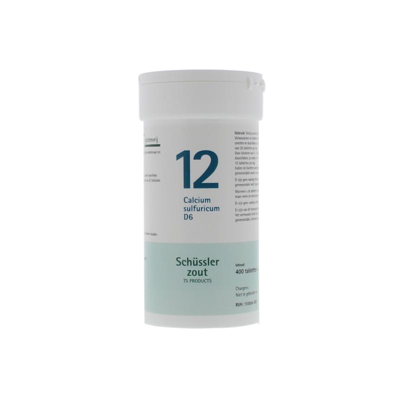 Calcium sulfuricum 12 D6 Schussler Pfluger 400tb