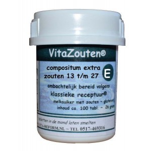 Vitazouten compositum extra 13 t/m 27 Vitazouten 100tb