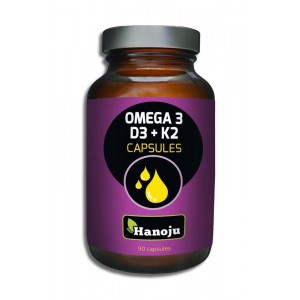 Hanoju Omega 3 & D3 en K2 - Vetzuren met vitamines1