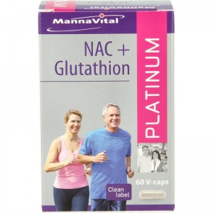 NAC + glutathion platinum Mannavita 60vcap