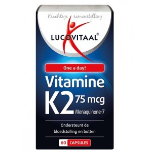 Lucovitaal vit k2 75mcg pk Lucovitaal 60cap